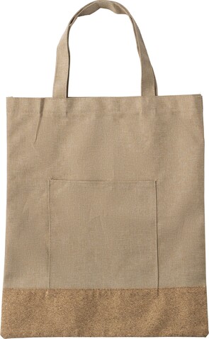 RPET-Polyester (600D) Tragetasche Ophelia – Khaki bedrucken, Art.-Nr. 013999999_1015145