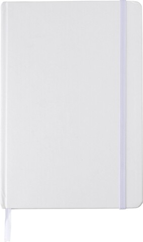 Notizbuch Evangeline | Recycelt | A5 | Liniert – Weiß bedrucken, Art.-Nr. 002999999_1015150 Notizbuch Evangeline | Recycelt | A5 | Liniert – Weiß bedrucken, Art.-Nr. 002999999_1015150