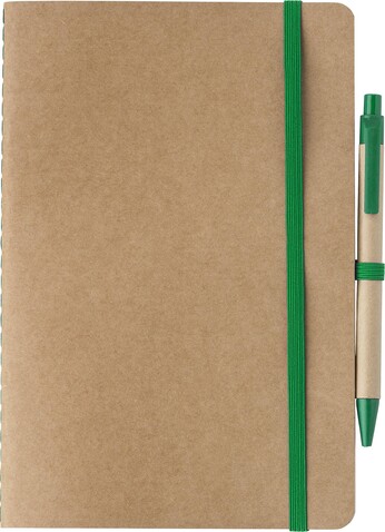 Notizbuch Theodore | Recycelt | A5 | Blanko – Grün bedrucken, Art.-Nr. 004999999_1015152 Notizbuch Theodore | Recycelt | A5 | Blanko – Grün bedrucken, Art.-Nr. 004999999_1015152