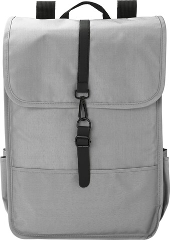 Rucksack Lyric | Recycelt | Laptop 17" | 12 l – Hellgrau bedrucken, Art.-Nr. 027999999_1015154 Rucksack Lyric | Recycelt | Laptop 17" | 12 l – Hellgrau bedrucken, Art.-Nr. 027999999_1015154