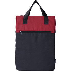 Rucksack Olive | Recycelt | 6 l – Rot bedrucken, Art.-Nr. 008999999_1015157