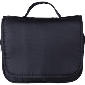 Kulturtasche Merrick | Ripstop | Aufhängehaken – Schwarz bedrucken, Art.-Nr. 001999999_1015159