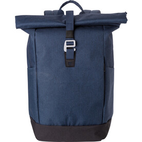 Polyester (600D) Rolltop-Rucksack Oberon – Blau bedrucken, Art.-Nr. 005999999_1024149