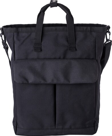 Polyester (900D) Umhängetasche Dean – Schwarz bedrucken, Art.-Nr. 001999999_1024154