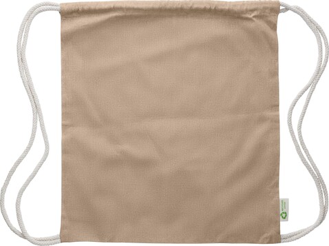 Beutel Joy | Baumwolle | 120 g/mÂ² – Khaki bedrucken, Art.-Nr. 013999999_1039470