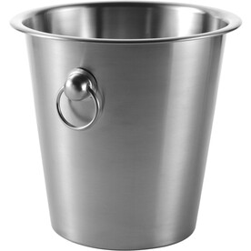 Champagnerkühler Hester | Edelstahl | 4,5 l – Silber bedrucken, Art.-Nr. 032999999_1041