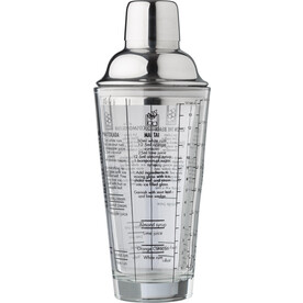 Cocktailshaker Adela | Glas | 400 ml – Neutral bedrucken, Art.-Nr. 021999999_1041489