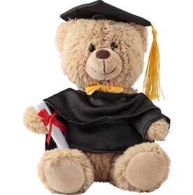 Plüsch-Graduierungsbär Magnus – custom/multicolor bedrucken, Art.-Nr. 009999999_1041694