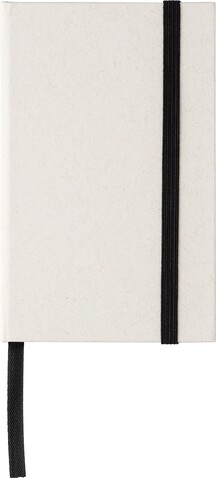 Notizbuch aus recyceltem Milchkarton A6 Bohdi – Schwarz/weiß bedrucken, Art.-Nr. 040999999_1042030