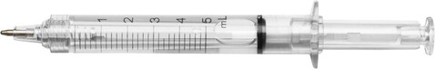 Kugelschreiber Dr. David | Spritzenform – Neutral bedrucken, Art.-Nr. 021999999_1063
