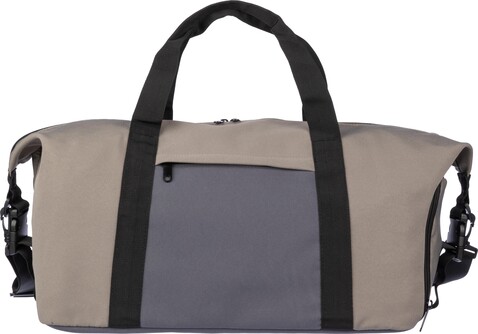 Reisetasche Ines – taupefarben bedrucken, Art.-Nr. 113999999_1096879 Reisetasche Ines – taupefarben bedrucken, Art.-Nr. 113999999_1096879