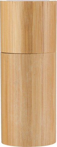 Bambusgewürzmühle Verena – Braun bedrucken, Art.-Nr. 011999999_1097191