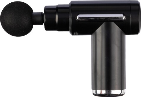 Massagepistole Axel | Kunststoff | Wiederaufladbar – Schwarz bedrucken, Art.-Nr. 001999999_1097551
