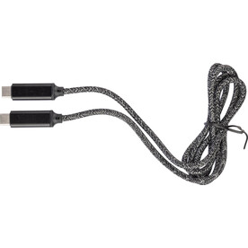 Ladekabel Claudia | Nylon | 65W – Schwarz bedrucken, Art.-Nr. 001999999_1097552