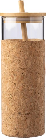 Glastasse Marlies | 450 ml – Braun bedrucken, Art.-Nr. 011999999_1097563