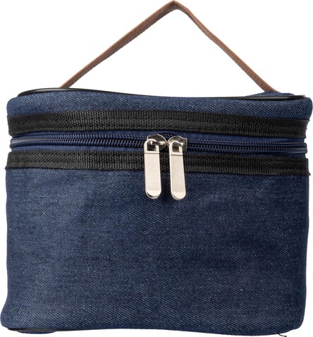 Denim-Kühltasche Franz – Blau bedrucken, Art.-Nr. 005999999_1103673