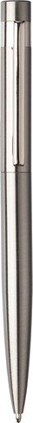 Drehkugelschreiber Hannelore aus recyceltem Edelstahl – Silber bedrucken, Art.-Nr. 032999128_1103696