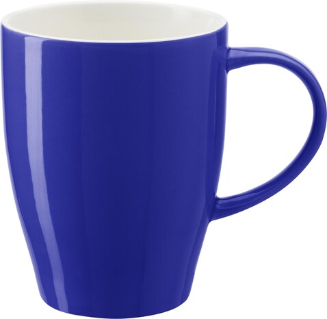 Tasse Paula | New Bone China | Zweifarbig – Blau bedrucken, Art.-Nr. 005999999_1124