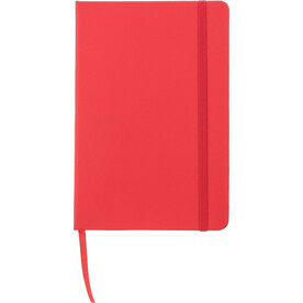 Notizbuch Bradley | A5 | Kariert – Rot bedrucken, Art.-Nr. 008999999_1148543