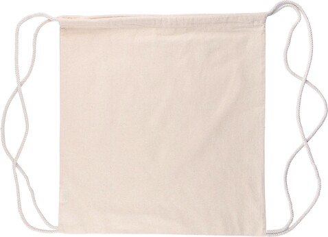 Kordelzug-Rucksack aus Öko-Tex-Baumwolle (150 g/m2) Georgia – Khaki bedrucken, Art.-Nr. 013999999_1161744