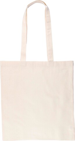 Einkaufstasche aus Öko-Tex-Baumwolle (140 g/m2) Leonard – Khaki bedrucken, Art.-Nr. 013999999_1162223