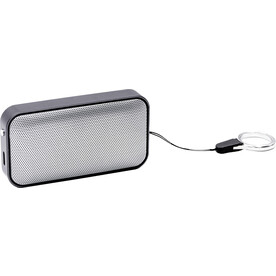 BrandCharger Drahtloser Nano-Lautsprecher – Schwarz/Silber bedrucken, Art.-Nr. 050999999_1163681 BrandCharger Drahtloser Nano-Lautsprecher – Schwarz/Silber bedrucken, Art.-Nr. 050999999_1163681