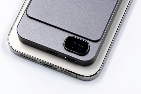BrandCharger Powerbank Powerwave 5000 | 5.000 mAh – stahlgrau bedrucken, Art.-Nr. 411999999_1163683 BrandCharger Powerbank Powerwave 5000 | 5.000 mAh – stahlgrau bedrucken, Art.-Nr. 411999999_1163683