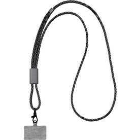 BrandCharger Handyband Lany – stahlgrau bedrucken, Art.-Nr. 411999999_1163687