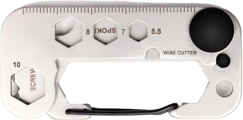 BrandCharger Multitool Twist | 8 Funktionen – Silber bedrucken, Art.-Nr. 032999999_1163693