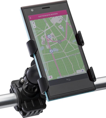 Fahrrad-Handyhalter Everett – Schwarz bedrucken, Art.-Nr. 001999999_1165 Fahrrad-Handyhalter Everett – Schwarz bedrucken, Art.-Nr. 001999999_1165
