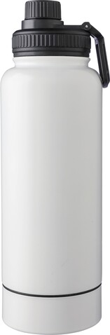 Trinkflasche Nathaniel | 1 l – Weiß bedrucken, Art.-Nr. 002999999_1171142