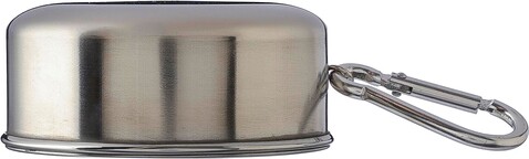 Edelstahl-Faltbecher Annette – Silber bedrucken, Art.-Nr. 032999999_1171288