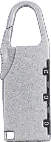 Ziffernschloss aus Zinklegierung April – Silber bedrucken, Art.-Nr. 032999999_1171289