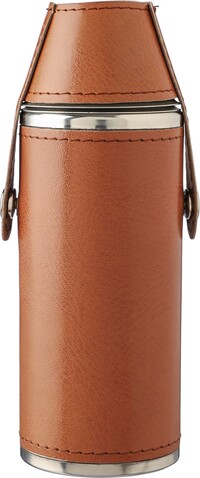 Thermoflasche Brock | Recycelt | 230 ml – Braun bedrucken, Art.-Nr. 011999999_1171294 Thermoflasche Brock | Recycelt | 230 ml – Braun bedrucken, Art.-Nr. 011999999_1171294