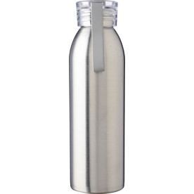 Trinkflasche Cindy | 650 ml – Silber bedrucken, Art.-Nr. 032999999_1171297