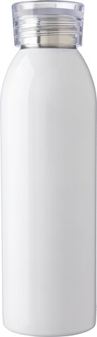 Trinkflasche Cindy | Recycelt | 650 ml – Weiß bedrucken, Art.-Nr. 002999999_1171297