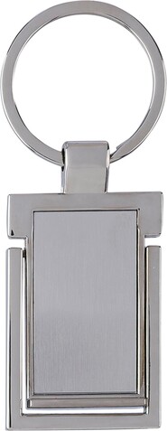 Schlüsselanhänger aus Zinklegierung Colin – Silber bedrucken, Art.-Nr. 032999999_1171302