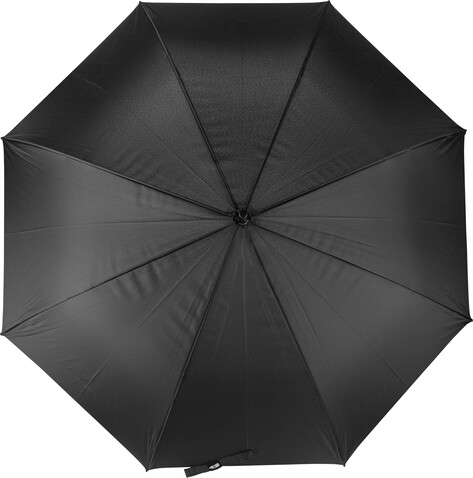 Regenschirm Curtis | Recycelt | Automatisch | 27 Zoll – Schwarz bedrucken, Art.-Nr. 001999999_1171419