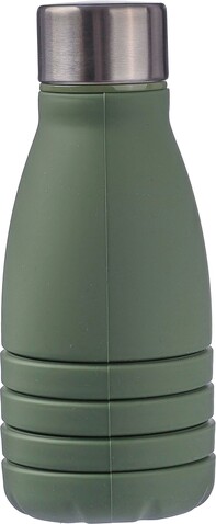 Faltbare Flasche Erin | 550 ml – Grün bedrucken, Art.-Nr. 004999999_1172250