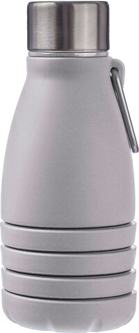 Faltbare Flasche Erin | 550 ml – Grau bedrucken, Art.-Nr. 003999999_1172250 Faltbare Flasche Erin | 550 ml – Grau bedrucken, Art.-Nr. 003999999_1172250