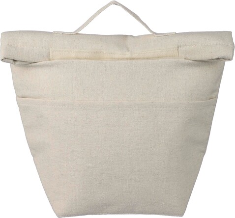 KÃ¼hltasche Faith | Baumwolle 220 g/mÂ² | Rollverschluss – Khaki bedrucken, Art.-Nr. 013999999_1172252