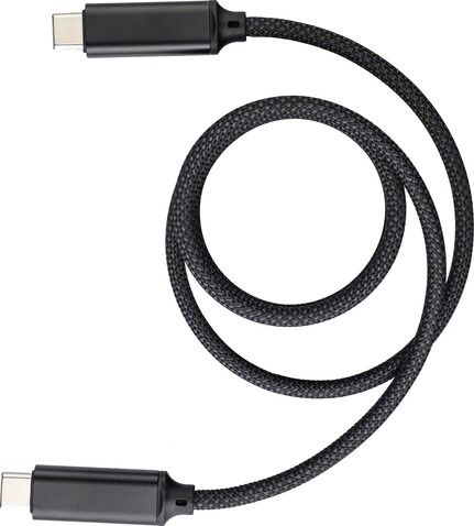 Ladekabel Janet | Nylon | Magnetisch | USB-C – Schwarz bedrucken, Art.-Nr. 001999999_1172326 Ladekabel Janet | Nylon | Magnetisch | USB-C – Schwarz bedrucken, Art.-Nr. 001999999_1172326