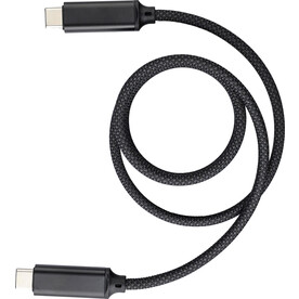Ladekabel Janet | Nylon | Magnetisch | USB-C – Schwarz bedrucken, Art.-Nr. 001999999_1172326
