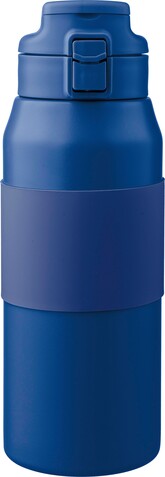 Trinkflasche Katie | Edelstahl | 800 ml – Blau bedrucken, Art.-Nr. 005999999_1172550