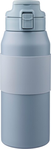 Trinkflasche Katie | Edelstahl | 800 ml – pastellblau bedrucken, Art.-Nr. 363999999_1172550