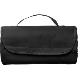 Fleece-Picknickdecke Helga – Schwarz bedrucken, Art.-Nr. 001999999_1921 Fleece-Picknickdecke Helga – Schwarz bedrucken, Art.-Nr. 001999999_1921