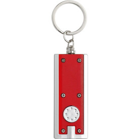Schlüsselanhänger aus Kunststoff Mitchell – Rot bedrucken, Art.-Nr. 008999999_1992