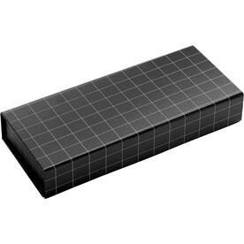 Kugelschreiber Malika | Metall – Schwarz/Silber bedrucken, Art.-Nr. 050999999_2055