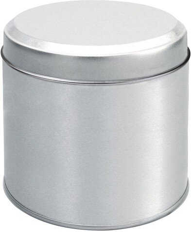 Stroopwafel-Dose Sanvi – Silber bedrucken, Art.-Nr. 032999999_2189