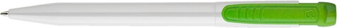 Stilolinea ABS Pier Kugelschreiber mit farbigem Clip – Limettengrün bedrucken, Art.-Nr. 019999999_2254